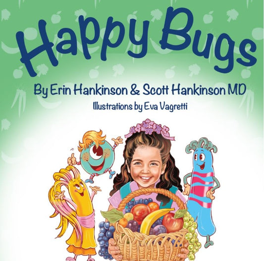 Happy Bugs- Paperback Book